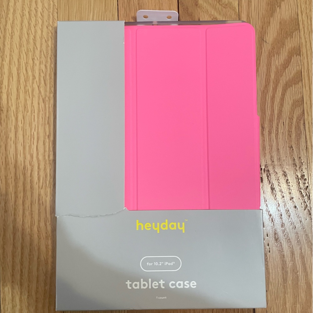 NIB Heyday Pink Tablet Case for iPad 10.2